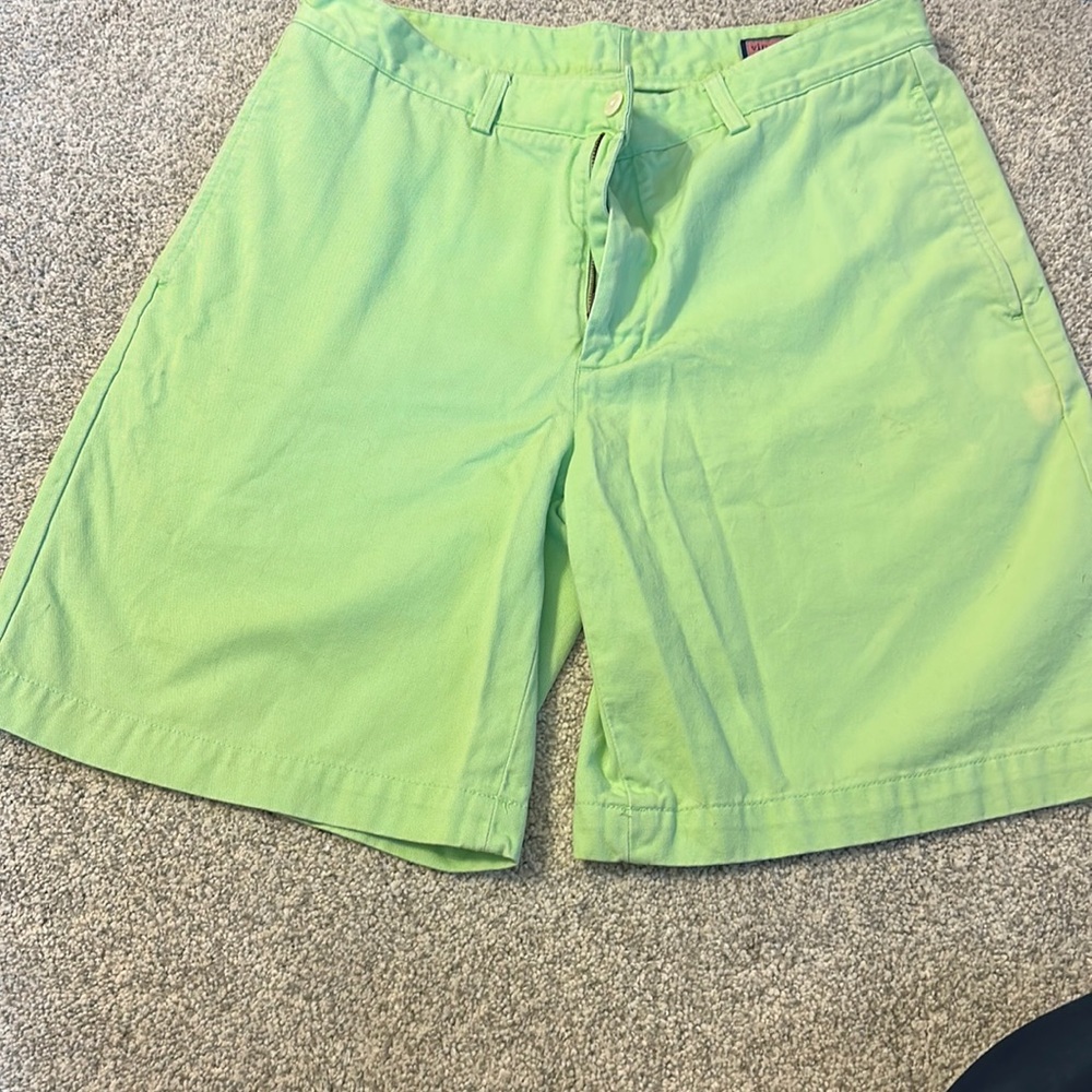 Green Vineyard Vines Shorts 33 waist. Pre owned. See Pictures